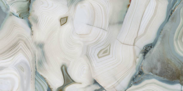 istock Luxury oceano blue agate marble stone texture. 2162875846