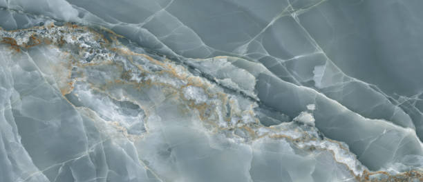 istock Wonderful blue onyx marble stone texture. 2162875866
