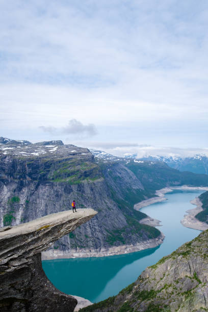 istock A Solitary Figure on the Trolltunga Cliff Norway 2162879503