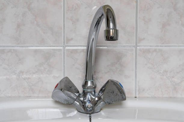 istock two-handle wash basin mixer in bathroom 2162882550