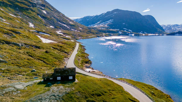 istock A Winding Road Through Norwegian Mountains, Langvatnet, Geiranger, Norway 2162882952