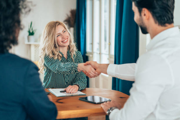istock Handshake for the new agreement 2162883160