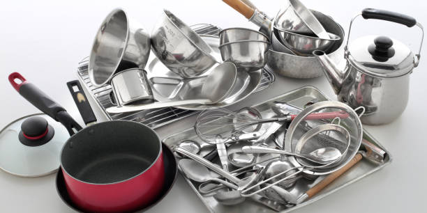 istock Small, unwanted metal waste from households 2162883580