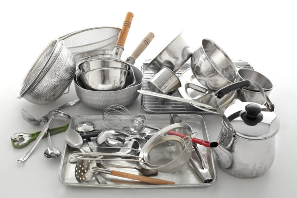 istock Small, unwanted metal waste from households 2162883597