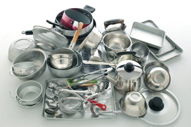 istock Small, unwanted metal waste from households 2162883605
