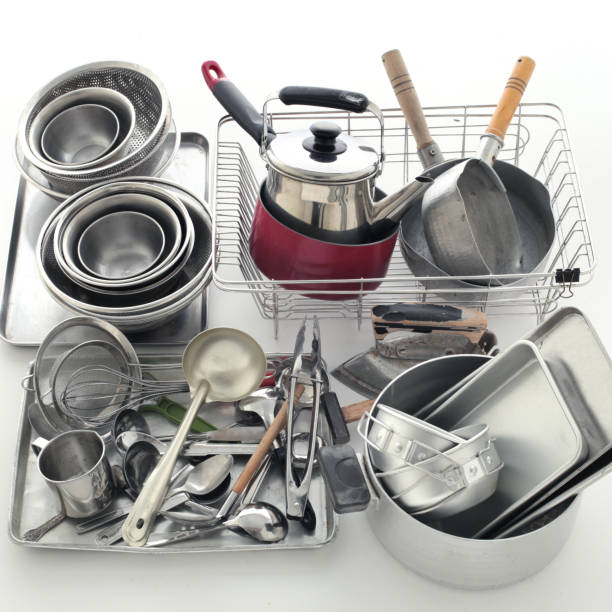 istock Small, unwanted metal waste from households 2162883638