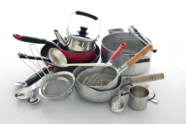 istock Small, unwanted metal waste from households 2162883639