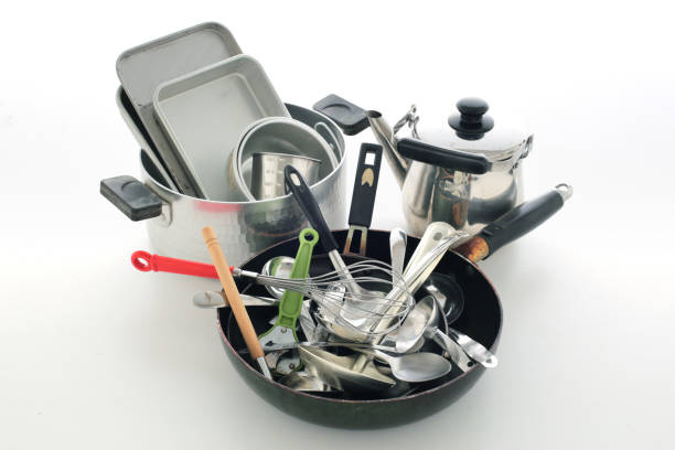 istock Small, unwanted metal waste from households 2162883671