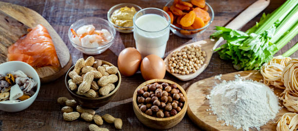 istock Composition with common food allergens 2162884623