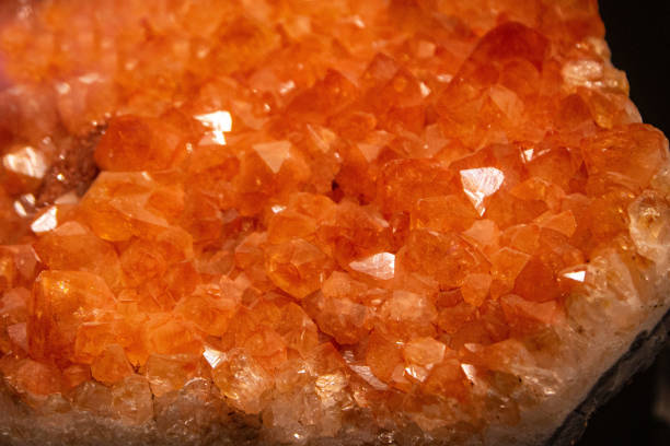 Photo collection of half-precious stones and gem stones. Here shown: Citrine. You can be sure that this photos showing exactly the stone in the title. Stones are from a collection of a Stone Expert. This stones can be used as healing stones or jewellery.