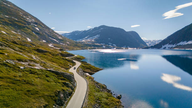 istock A Winding Road Through Norwegian Mountains, Langvatnet, Geiranger, Norway 2162887273