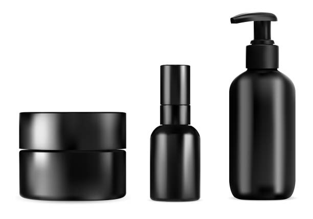istock Body care cosmetic bottle set, Gel, cream, soap, lotion 2162888400