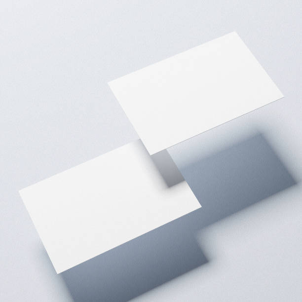 istock Business card template for mock up and design presentation 2162896322