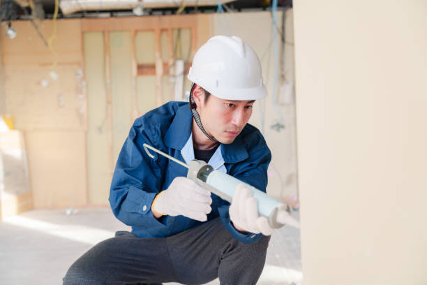 istock Male craftsman installing caulking 2162896997
