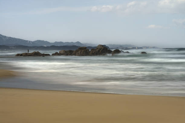 long-exposure photo