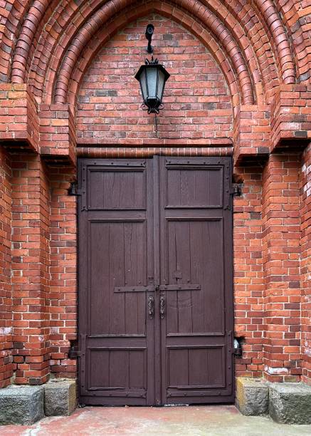 istock Old wooden doors 2162898689