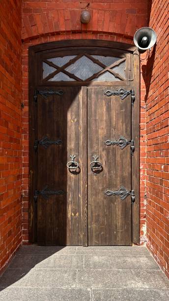 istock Old wooden doors 2162898714