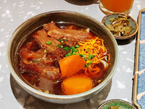 istock Stewed Beef Tendon and Beef Brisket Noodles 2162903079