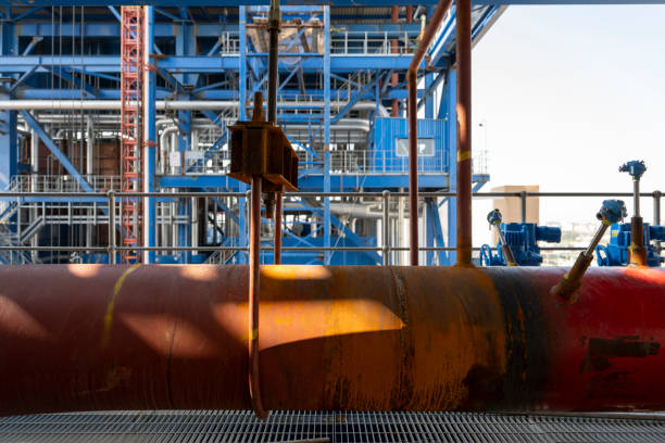 Equipment for chemical factories under construction