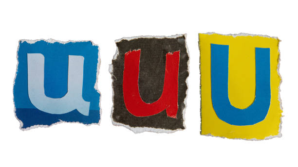 istock U alphabet torn from a magazine paper 2162909888