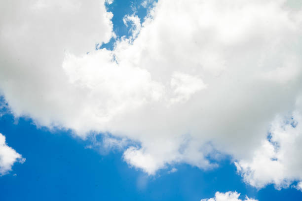 White Cumulonimbus Clouds