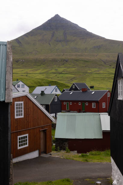 istock Faroe Islands Gjogv Harbor Coastline 2162916879