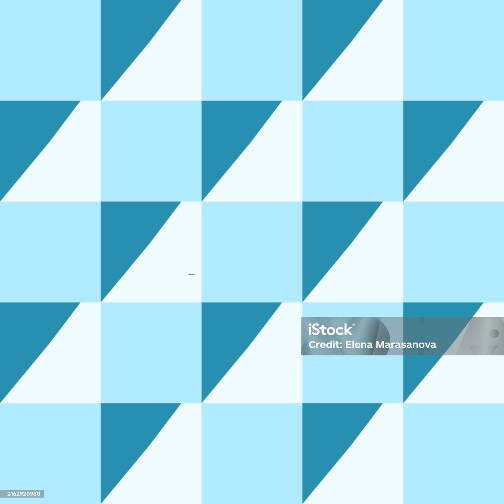 Blue Square Patterns Graphics Pattern With Blue Squares Stock Illustration - Download Image Now ...