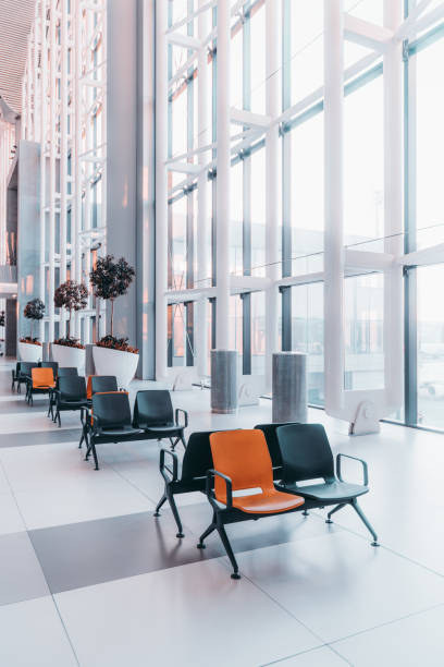 istock Contemporary airport waiting area 2162924837