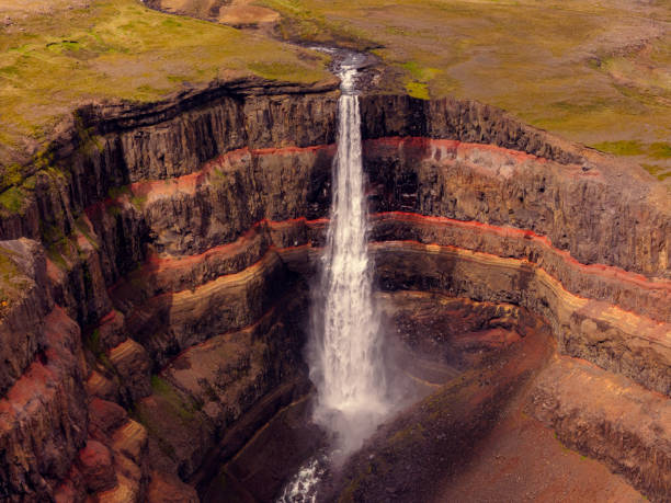 istock Hengifoss waterfall in Iceland 2162930435