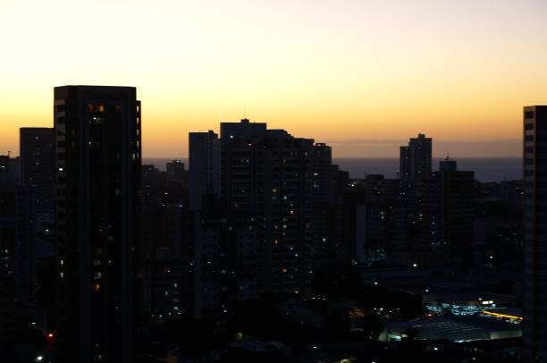 istock Sunset in the city 2162938318