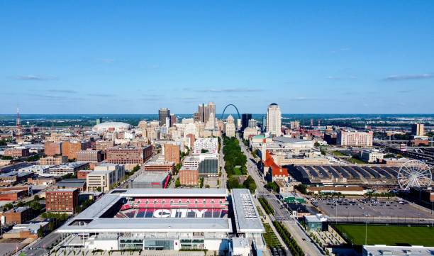 istock Downtown St Louis and City Park 2162943622