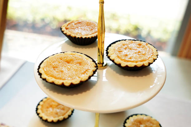 cupcakes with cream and chocolate