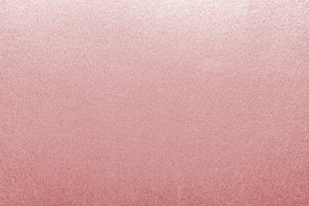 Rose gold pink background foil leaf metallic shiny texture wrapping paper  with smooth line wallpaper for design decoration