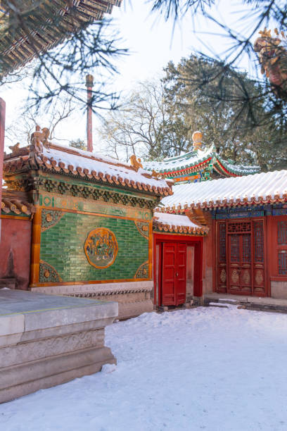 istock snow view of Forbidden City 2162960176