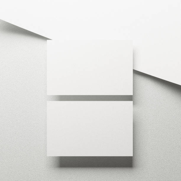 istock Business card template for mock up and design presentation 2162965323