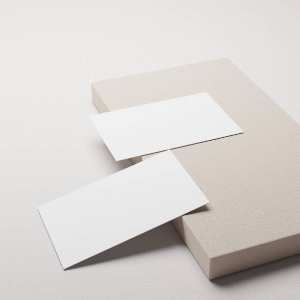 Business card template for mock up and design presentation