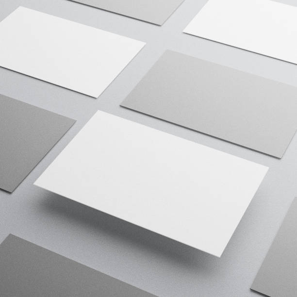 istock Business card template for mock up and design presentation 2162965435
