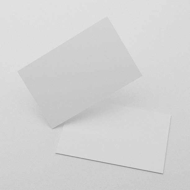 istock Business card template for mock up and design presentation 2162965451