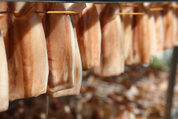 istock Delicious Sun-dried Squid Seafood 2162968654