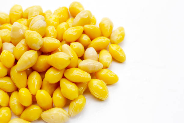 istock Boiled ginkgo nuts, ginkgo seeds 2162968723