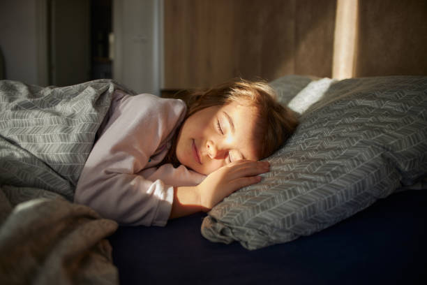 istock Beautiful girl sleeping 2162969856