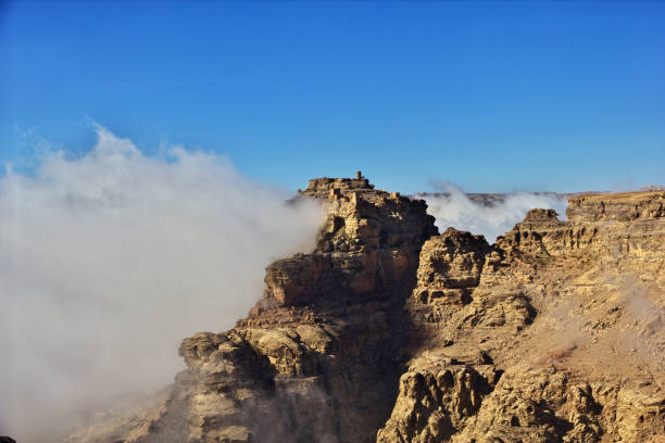 istock Clouds in Tawila village in mountains, Yemen 2162971663