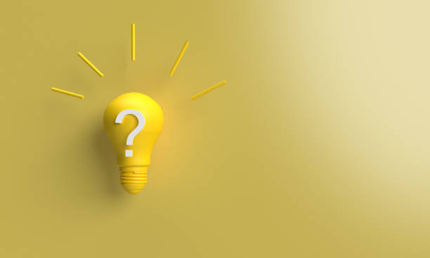 istock Lightbulb lamp light bright yellow orange color question mark symbol sign solution creactive solution idea business inspiration problem technology copy space learning think genius smart learning study 2162973749