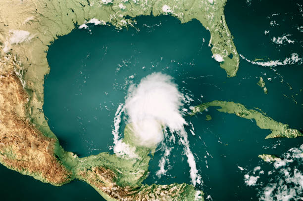 istock Hurricane Beryl 2024 Cloud Map Yucatan Peninsula 3D Render Color 2162975811