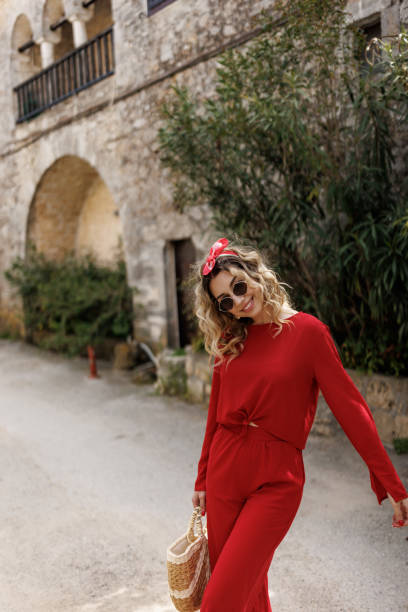 istock Walking in a historic Greek town 2162978927