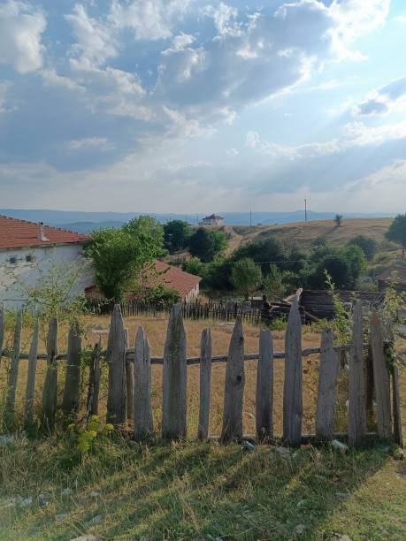 istock Village house and panoramic 2162984451