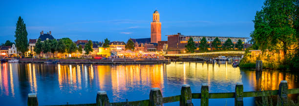 istock Zwolle summer evening at the Zwarte Water 2162986458