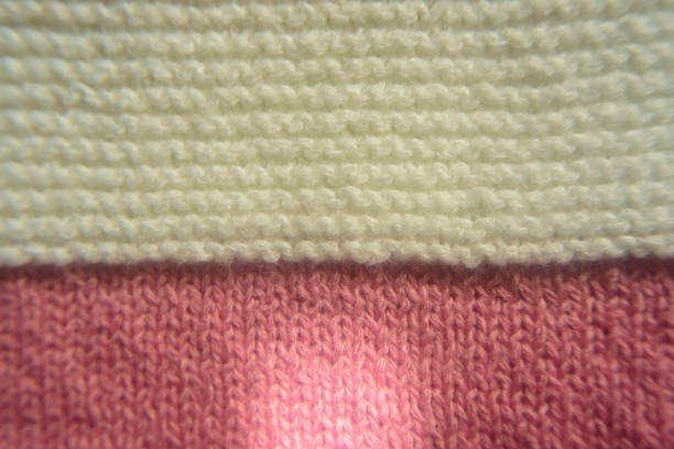 Close up of white fabric background.