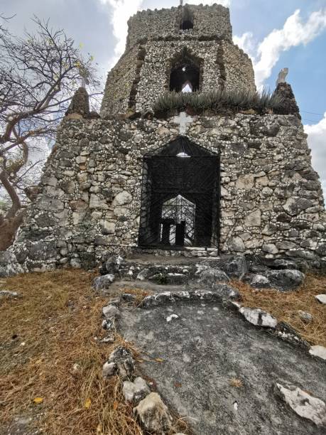 istock Antique Spanish church 2163005618