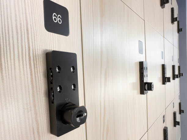 istock Keyless lockers in a gym 2163013795